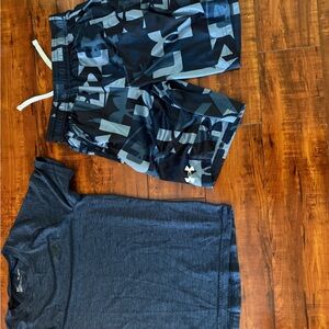 Stylish Blue Kid’s Under Armour Set